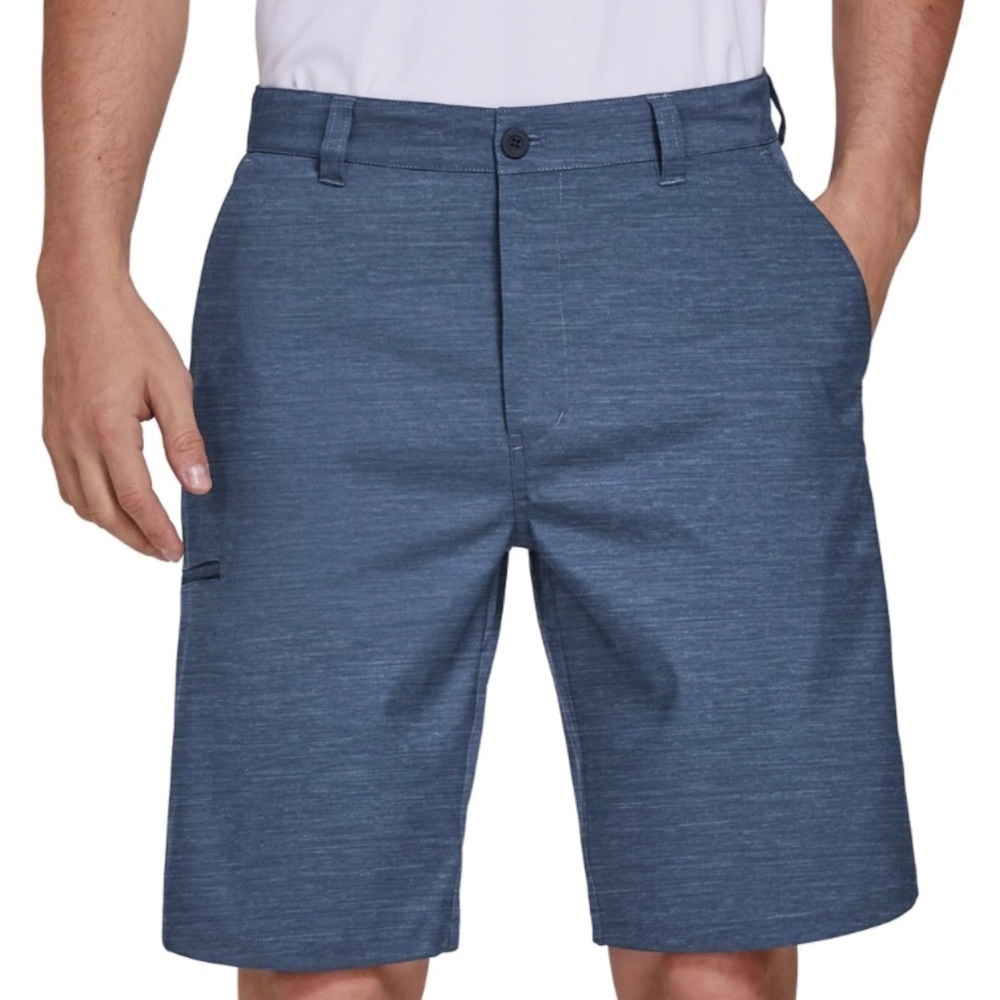 Puli NWT Mens Performance Golf Hybrid Shorts Hiking Athletic Blue Sz 38